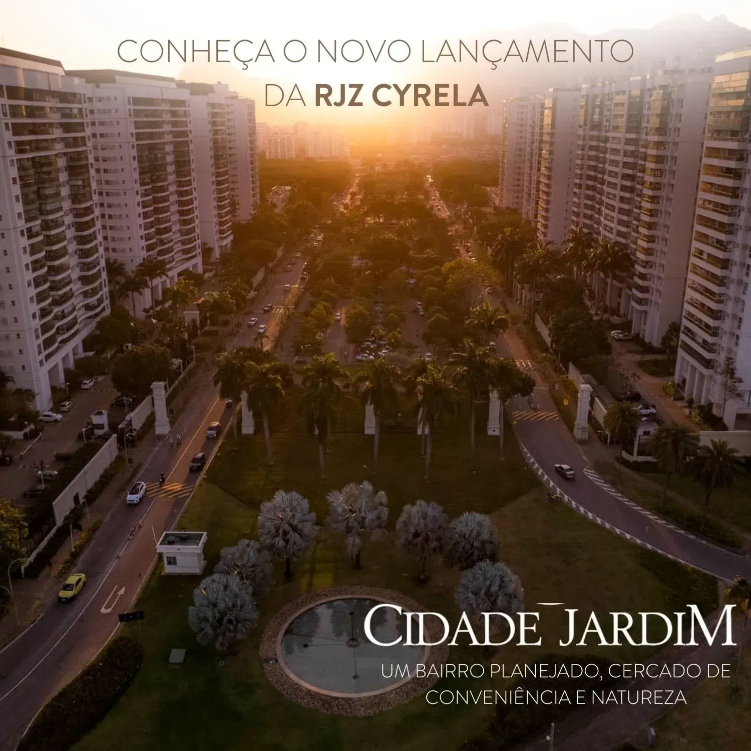 In The Park Cidade Jardim de cima e em frente
