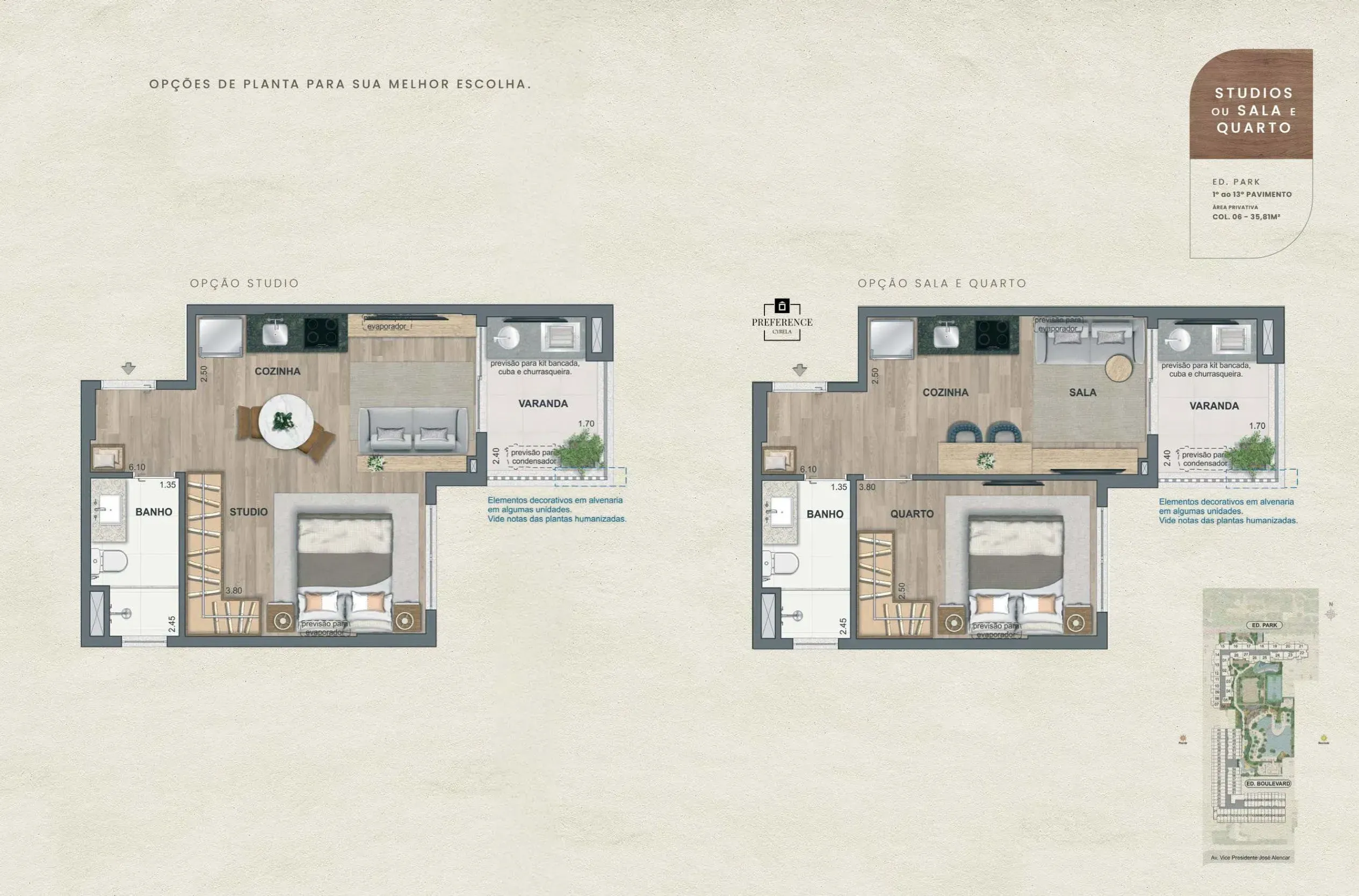 Planta Stúdio e 1 quarto - in_the_park_cidade_studios_sala_e_quarto_2.webp